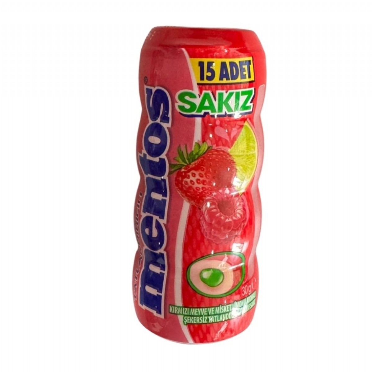 Mentos 30 Gr Kırmızı Meyve/Misket Limon Sakız
