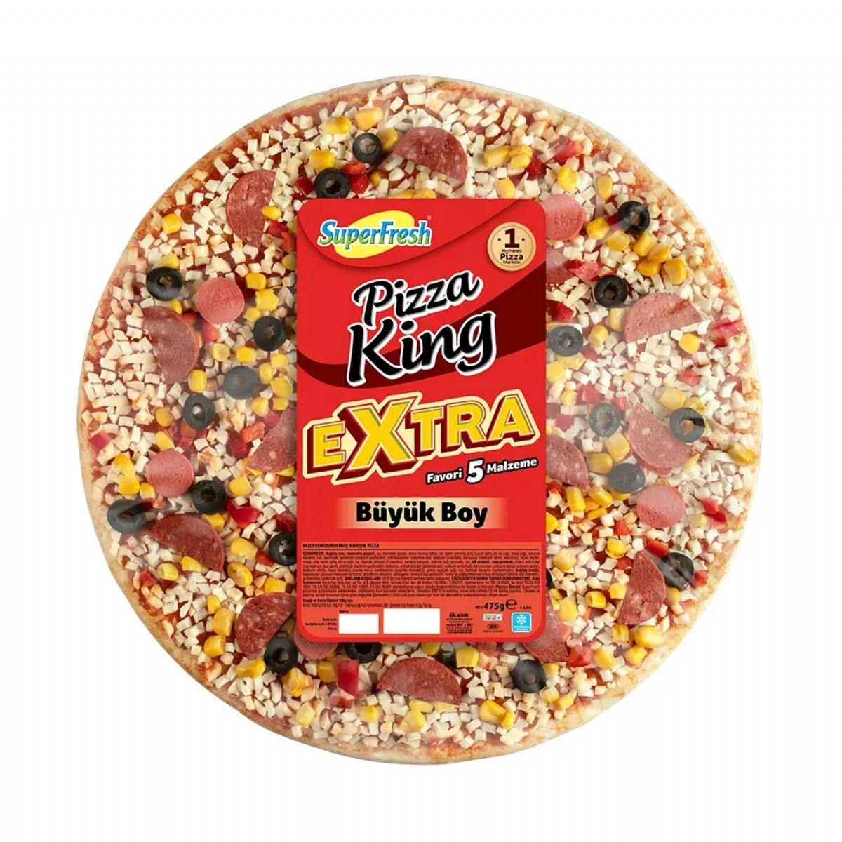 Superfresh Pizza King Extra XL Karışık 475 gr