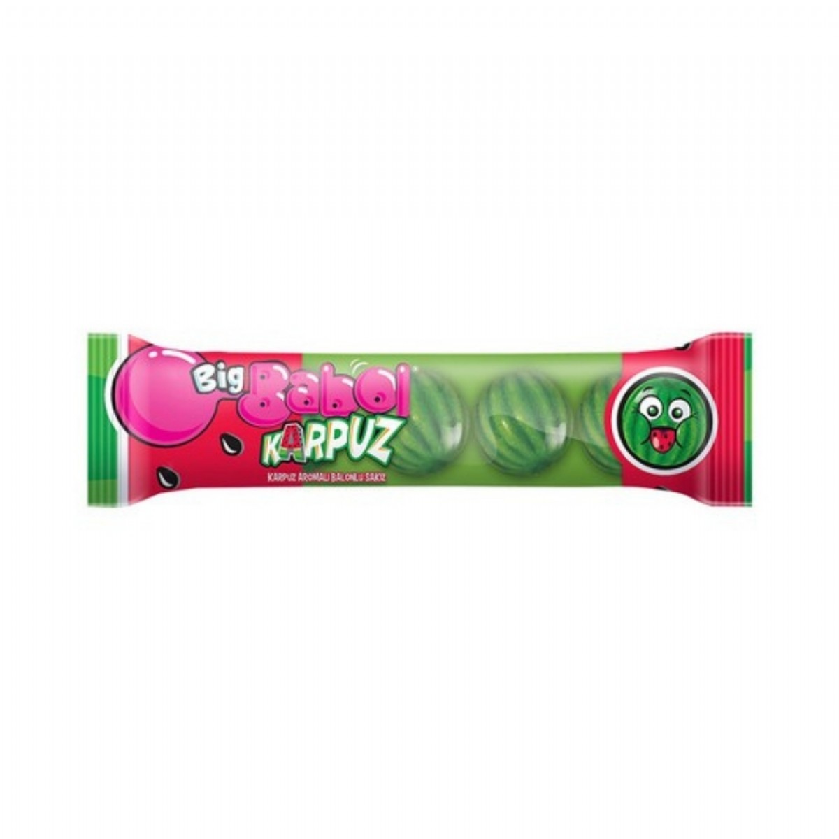Big Babol Karpuzlu 20 Gr Toz Dolgulu Sakız