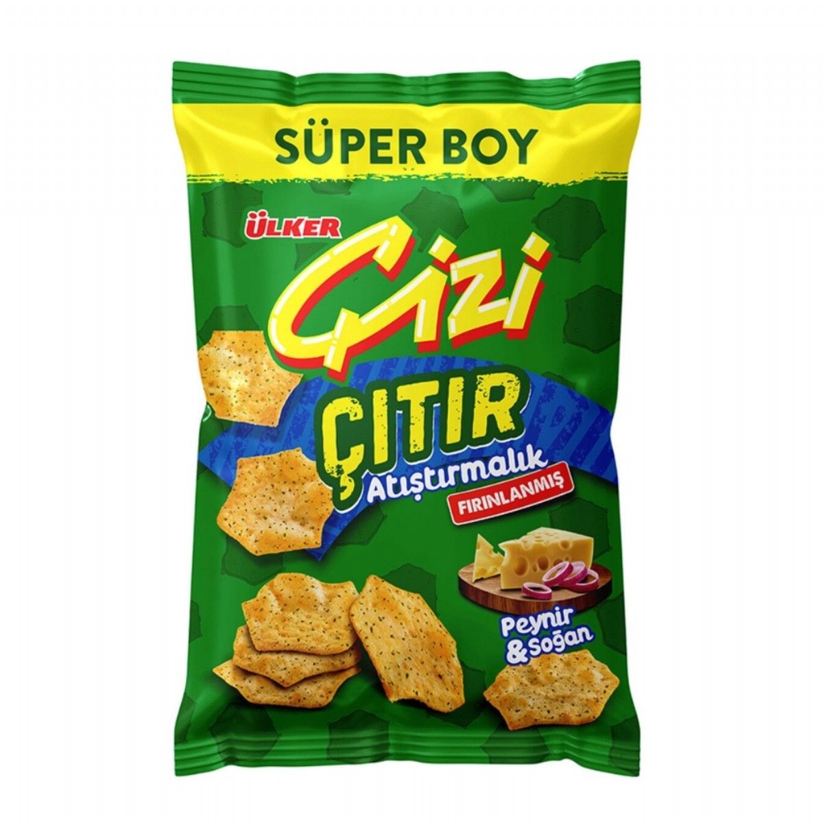 Ülker Çizi Çıtır Peynir & Soğan Parti Boy 160 G