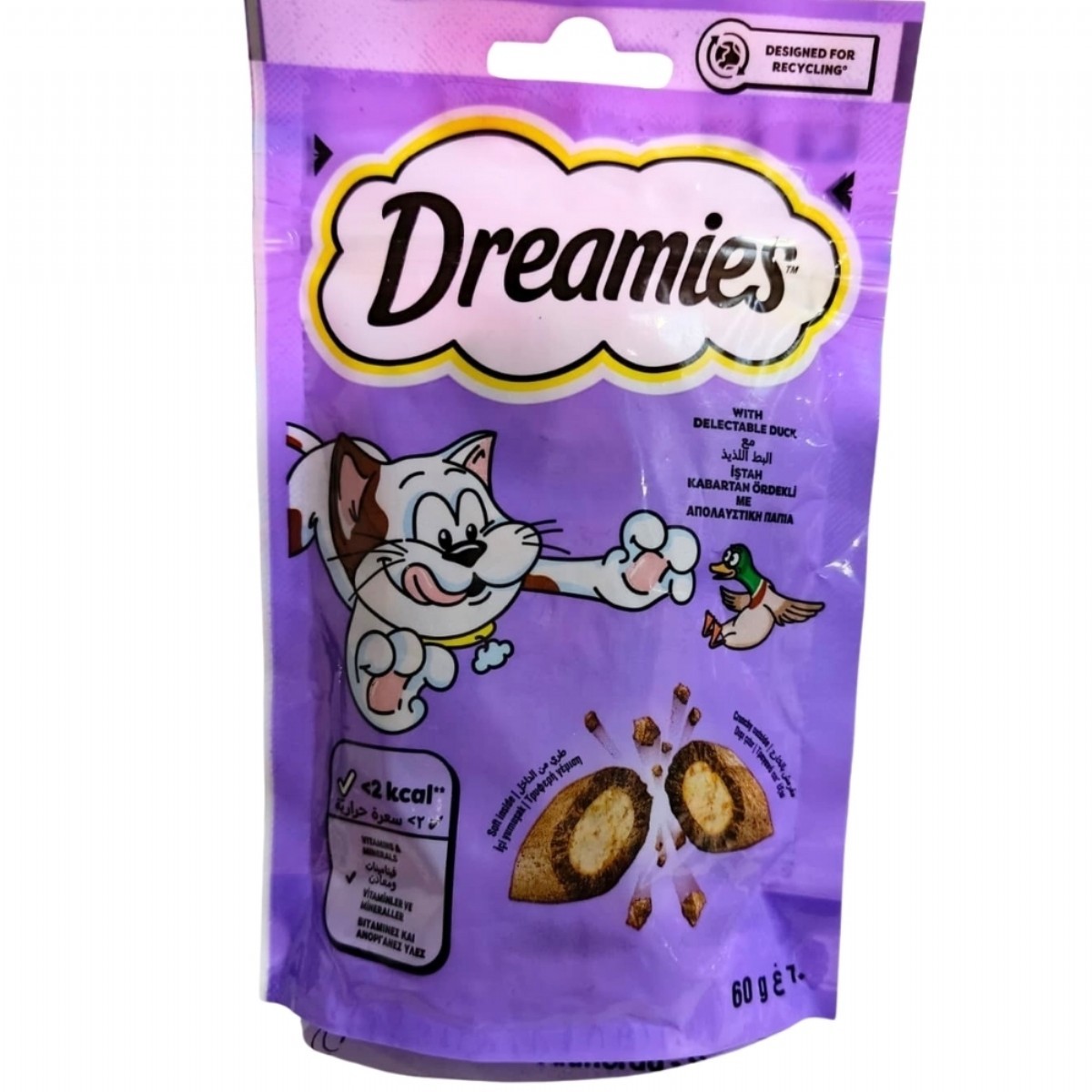 Dreamies Ördekli Kedi Ödülü 60 G
