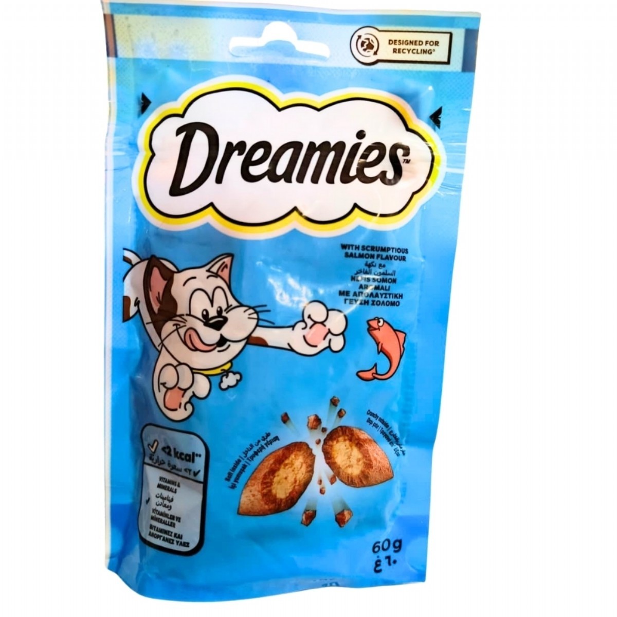 Dreamies Somonlu Kedi Ödül Maması 60 G