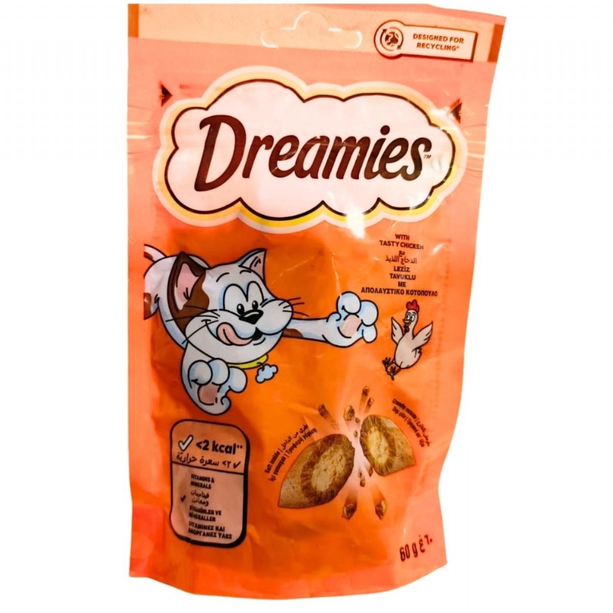 Dreamies Tavuklu Kedi Ödül Maması 60 G