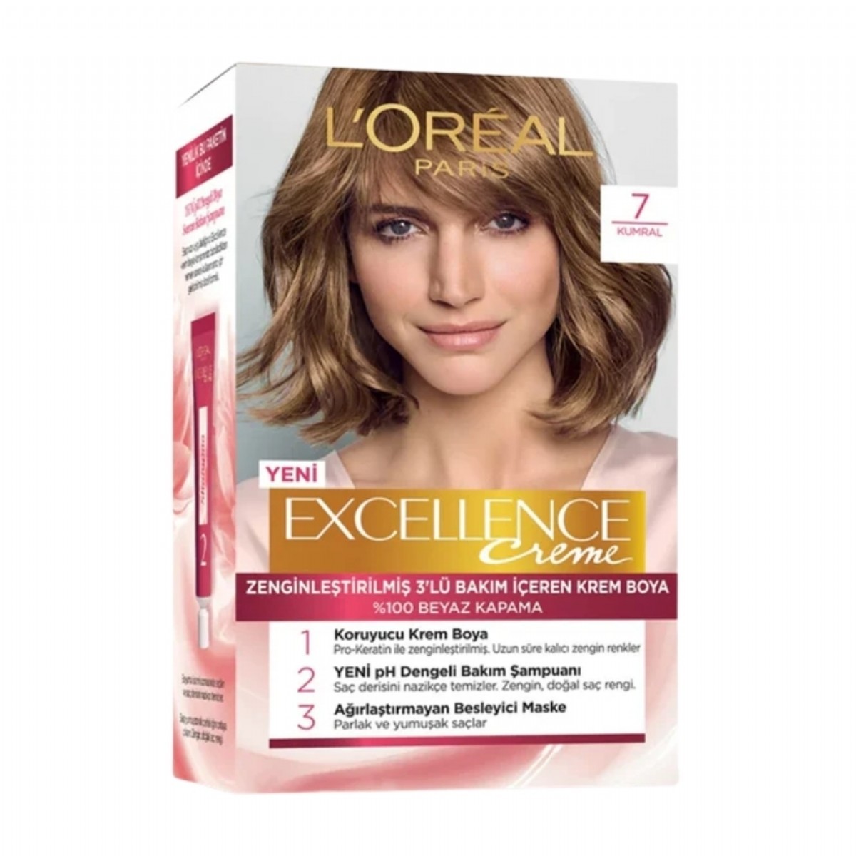 Loreal Excellence Krem Kumral 7 Numara
