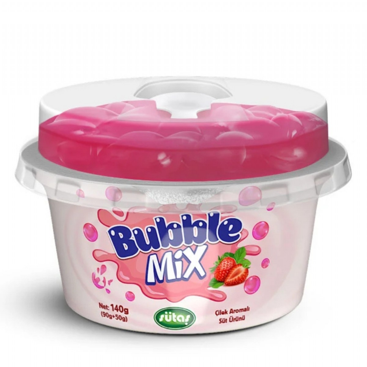 Sütaş Bubble Mix 140 Gr Çilekli