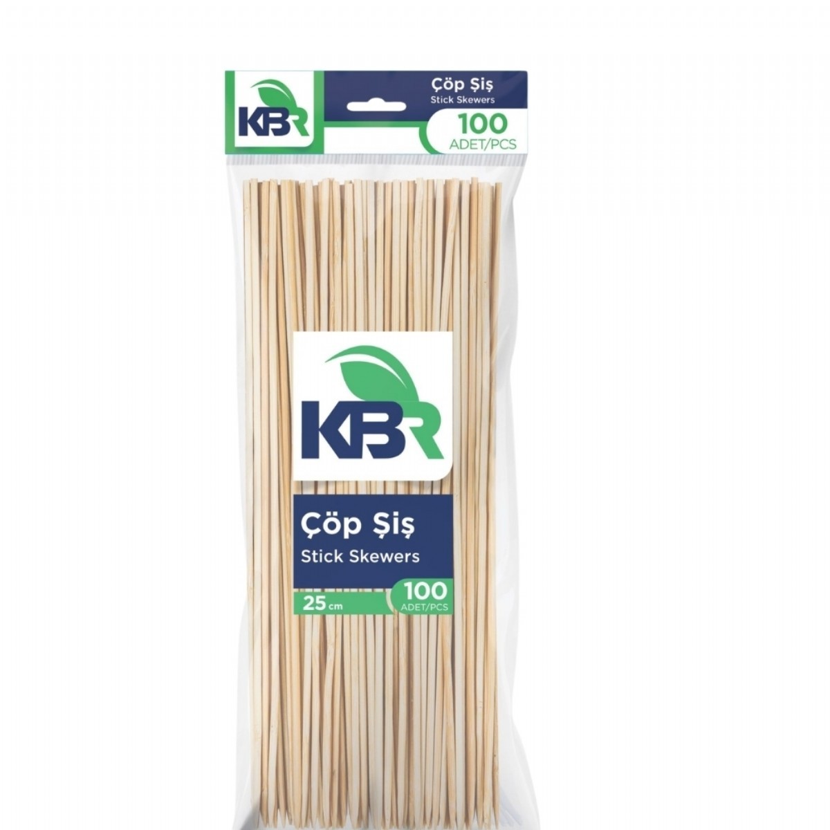 Kbr Çöp Şiş 25 Cm 100'lü