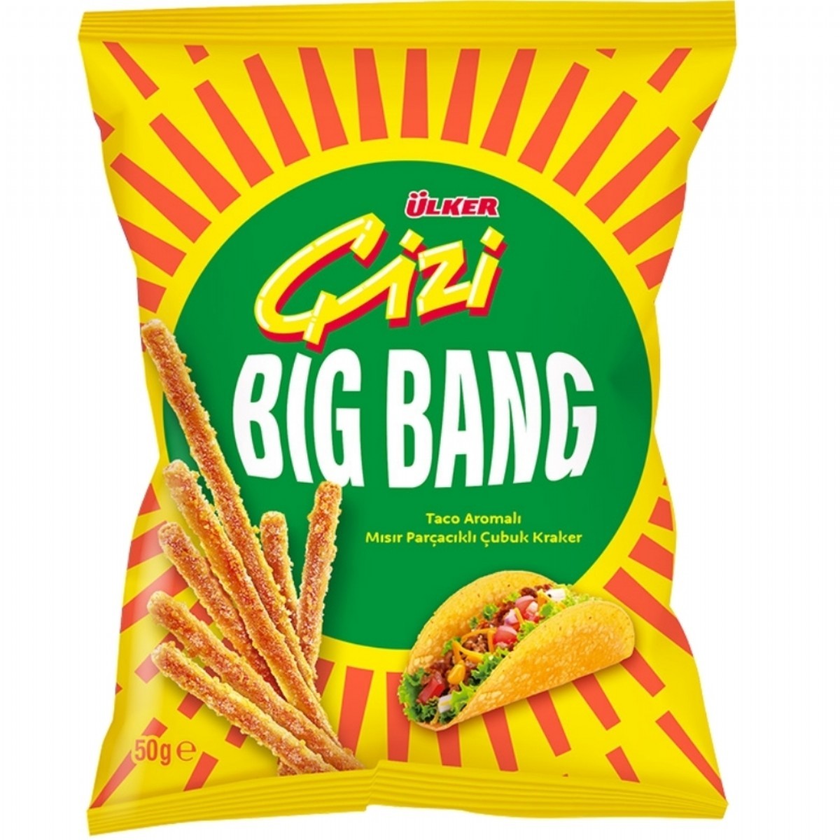 Ülker Çizi Taco Mısı Pyernirli 50 G