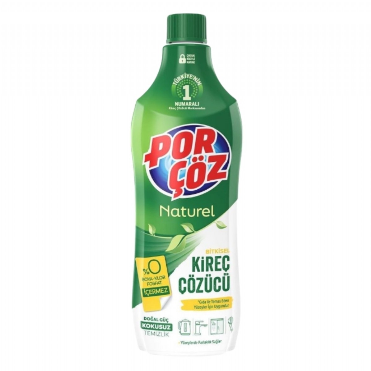 Porçöz Bitkisel Kireç ve Pas Sökücü 1 L