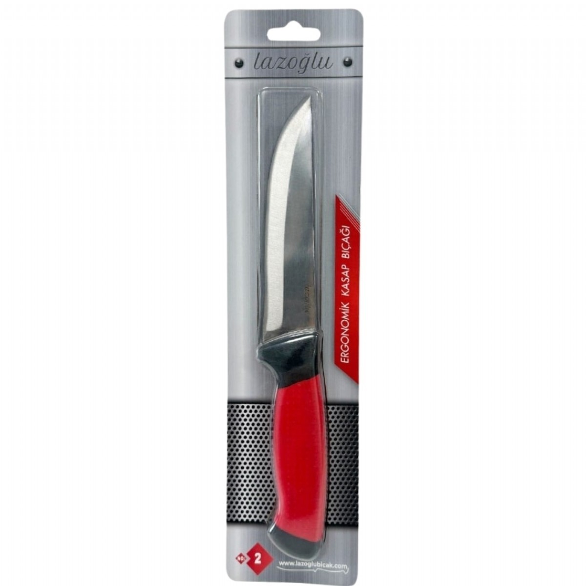 Lazoğlu Kasap Bıçağı No:2 Çift Renk