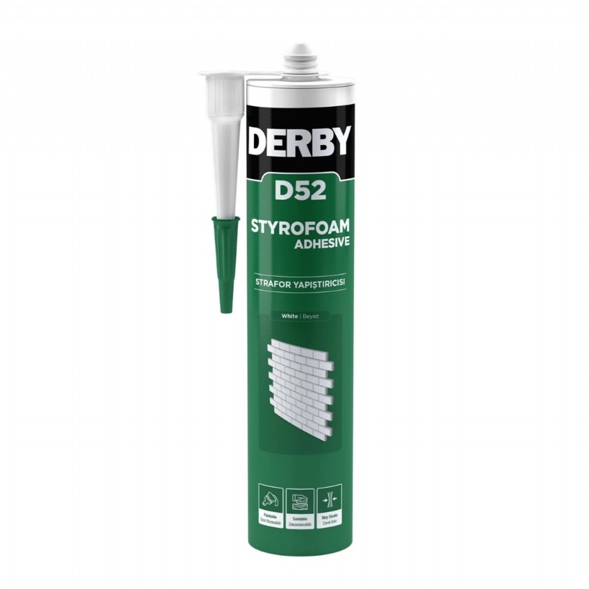 Derby D52 Strafor Yapıştırıcı 500 Gr