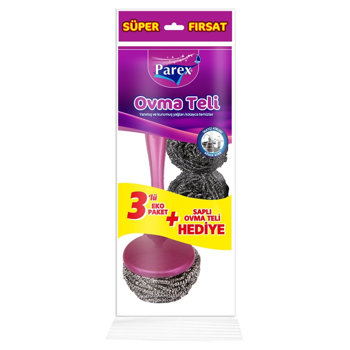 Parex Ovma Teli 3'lü Eko + Saplı Ovma Teli