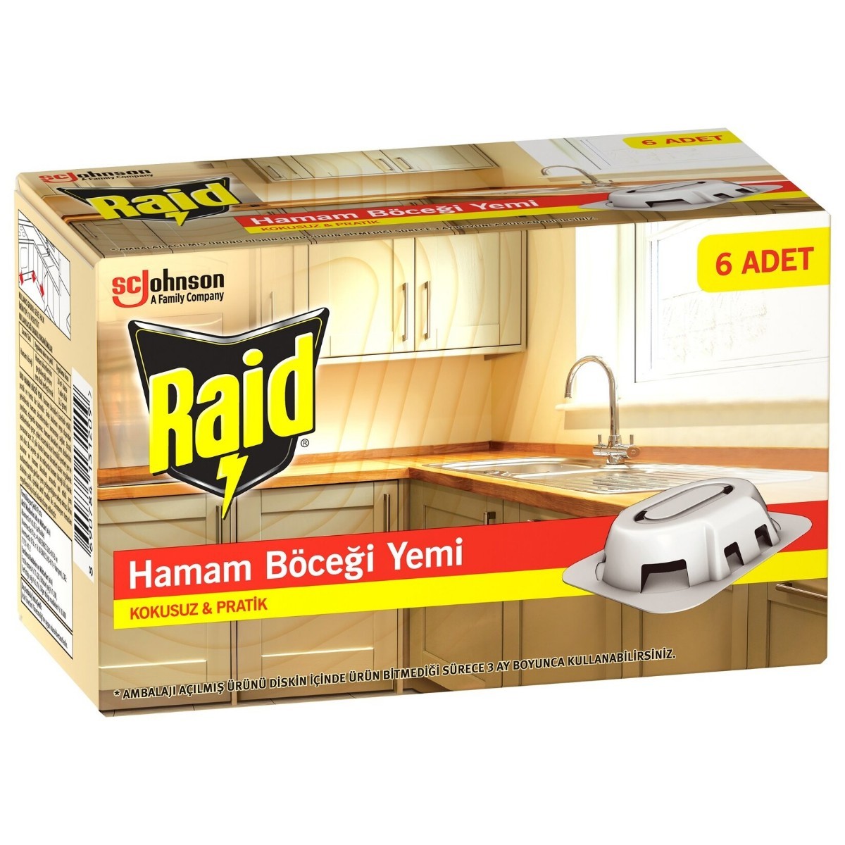 Raid Hamam Böcek Yemi