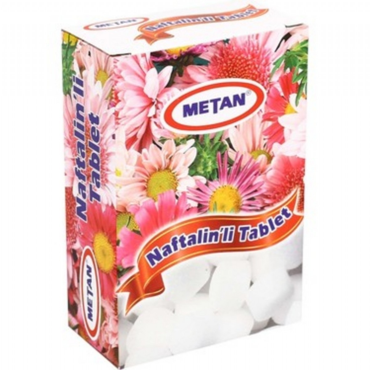 Metan Kutulu Naftalin Tablet 100 Gr
