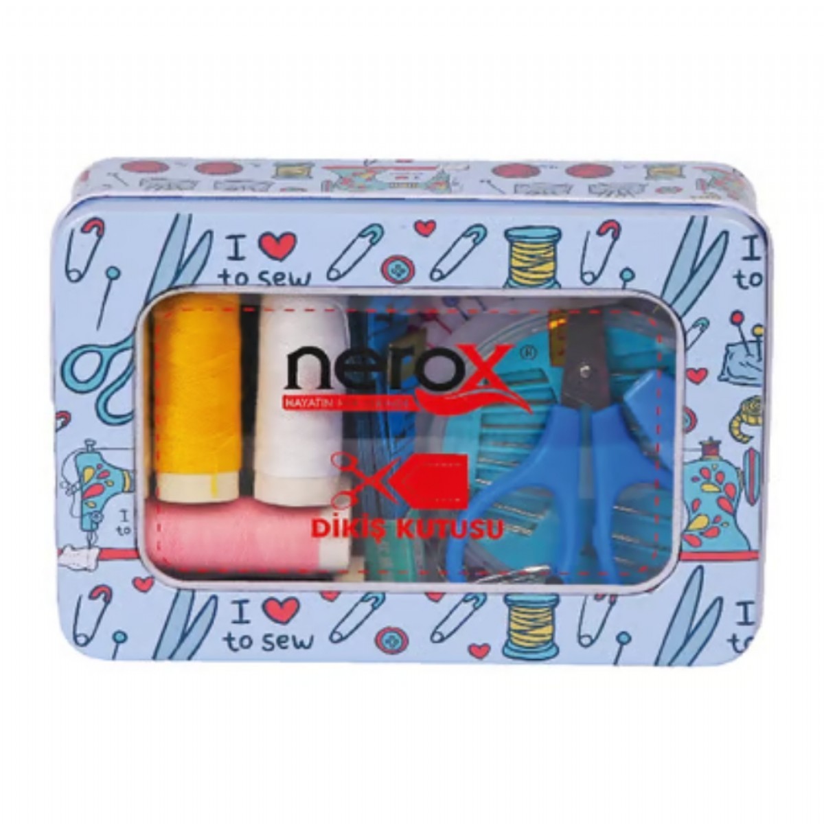 Nerox Metal Dikdörtgen Dikiş Seti NRX-0749