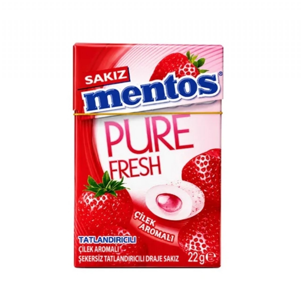 Mentos Pure Fresh Çilek 22 Gr
