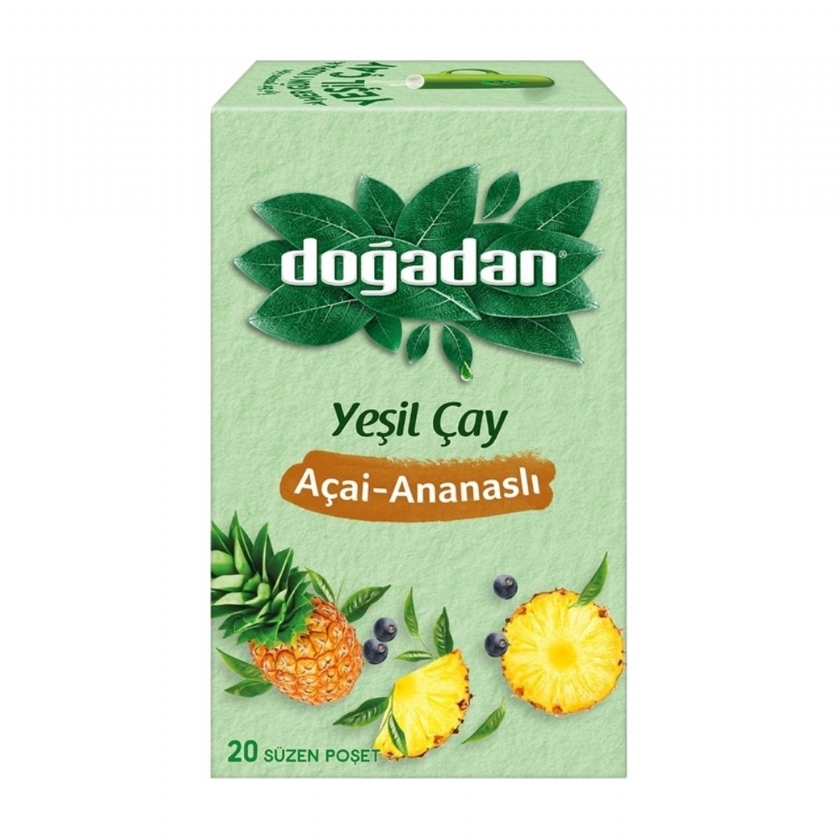 Doğadan Yeşil Çay Açai Ananaslı 20’li 34 Gr