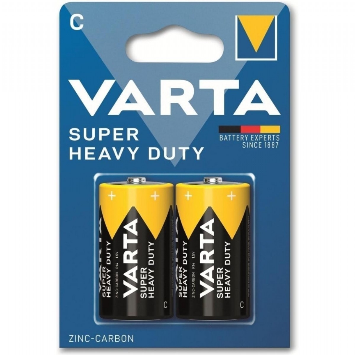 Varta SuperLife 2C Pil 2'li