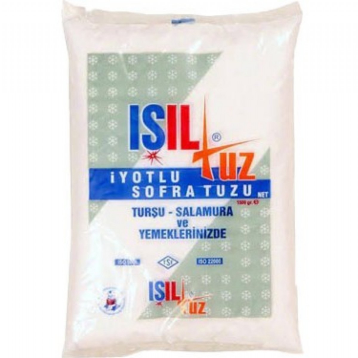 Işıl İyotlu Sofra Tuzu 1500 Gr