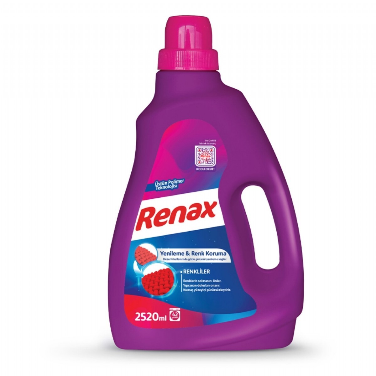 Renax Sıvı Deterjan 2520 Ml Renkli