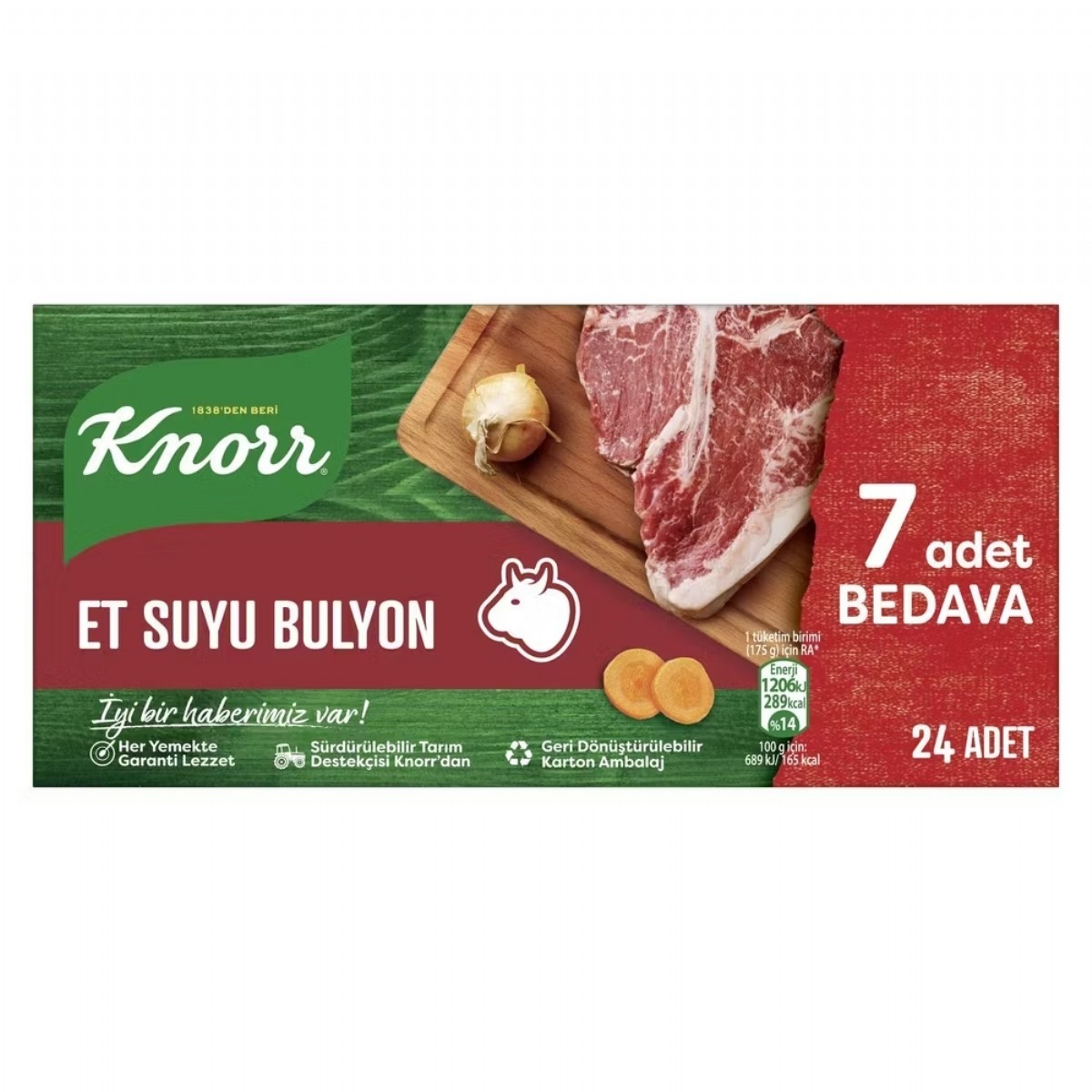 Knorr Bulyon 240 Gr 24'lü Etsuyu