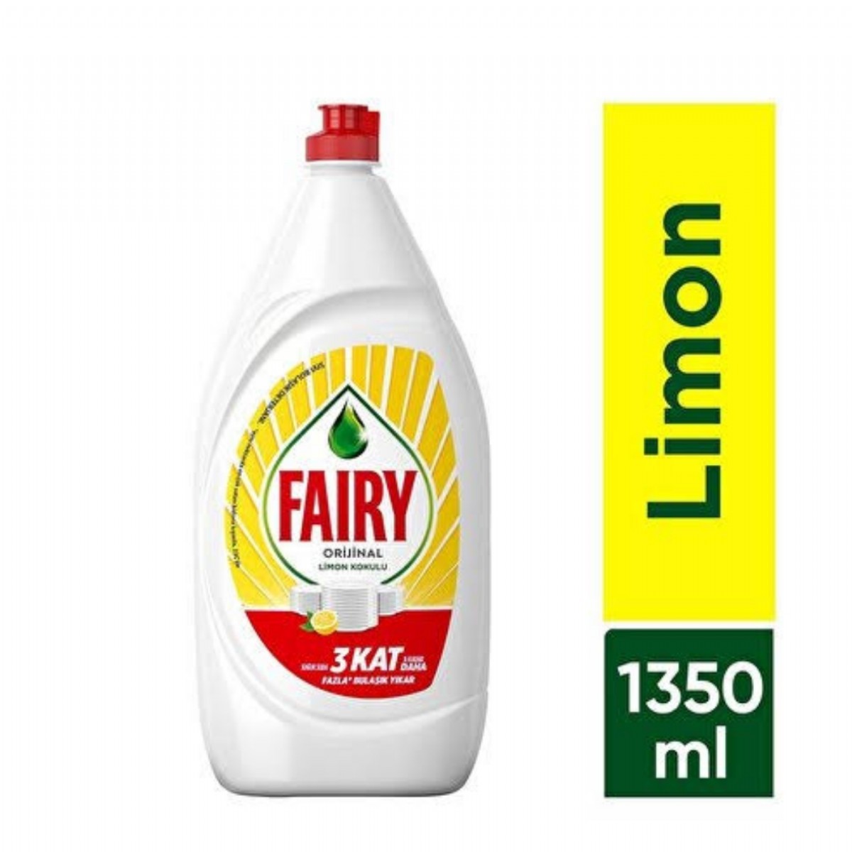 Fairy Sıvı Bulaşık Deterjanı Limon 1350 Ml