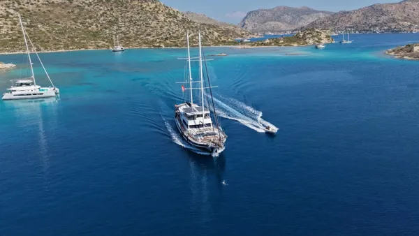 Deluxe Charter gulet yacht D605 YARIMADALI 12 guest - Marmaris - Ürün Görseli 1