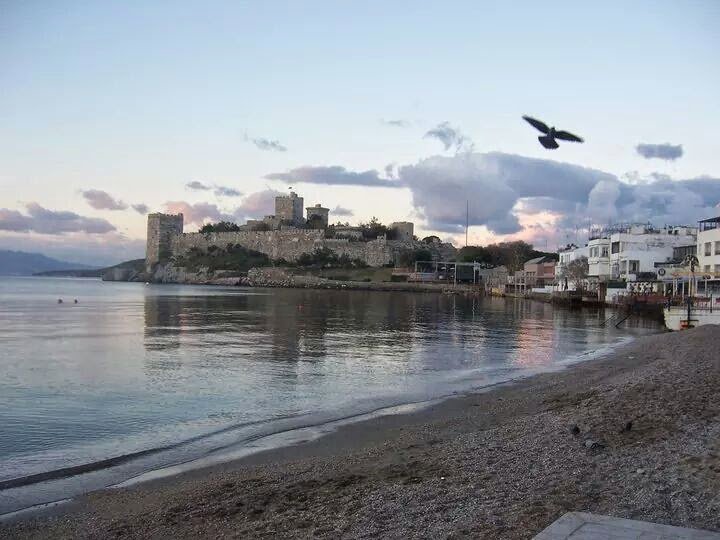 Bodrum harbour and blue voyage welcome